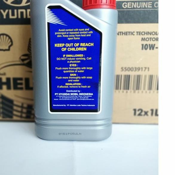 OLI MATIC HYUNDAI AUTOMATIC TRANSMISI (ATF-SP3) REKOMENDASI HYUNDAI