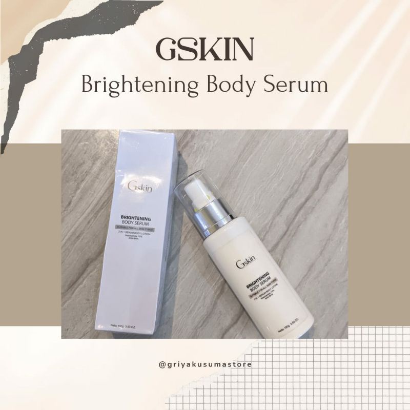 Gskin Brightening Body Serum