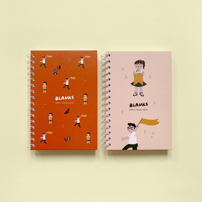 

Agenda Blanks / Buku Tulis Kosong / Agenda Polos / Sketchbook Bookpaper