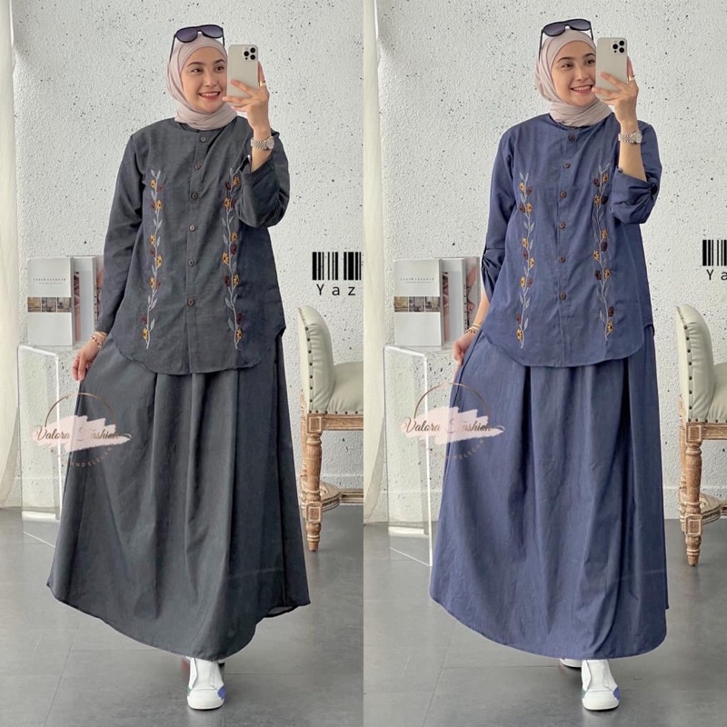 VALORA SKIRT SUIT BY YAZANA