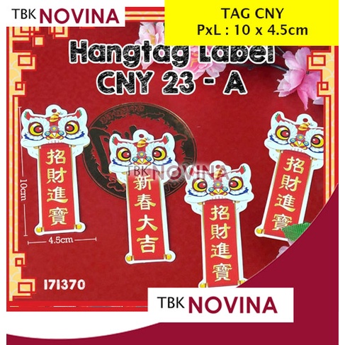 [10 PCS] TAG IMLEK / TAG CHINESE NEW YEAR / TAG SINCIA / HANGTAG TAHUN BARU