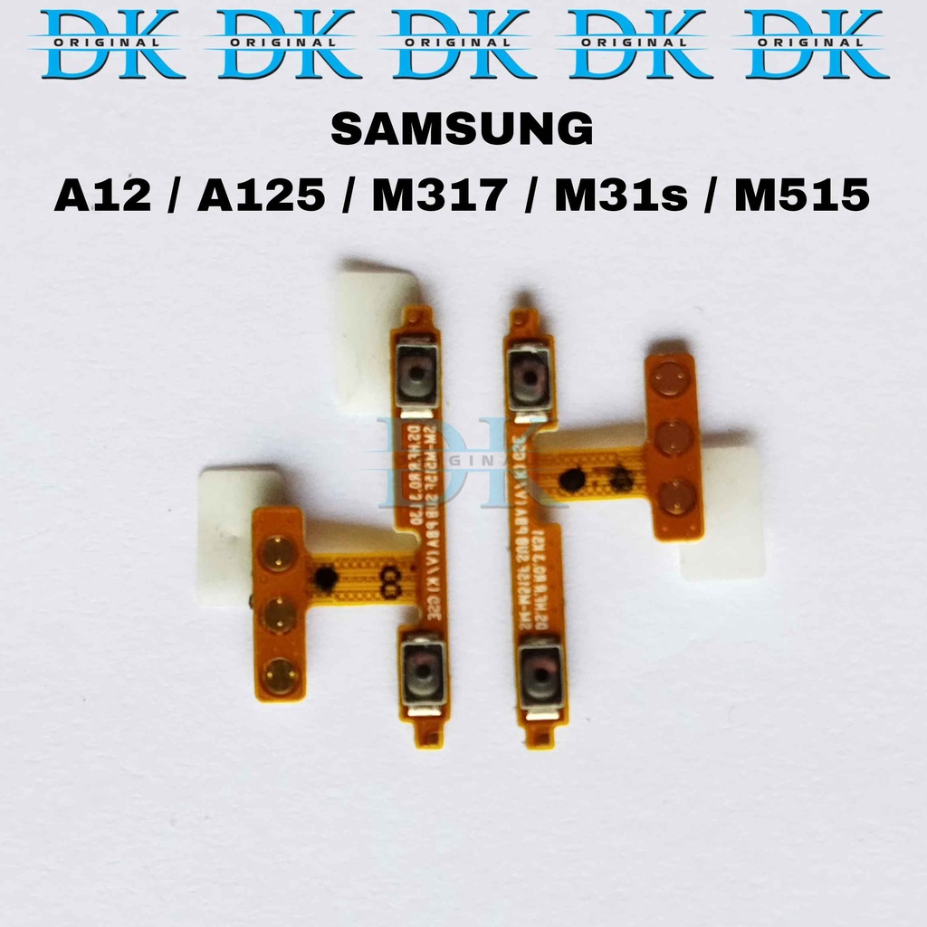 Flexible On Off Samsung A12 M31S M51 M32 Fleksibel Tombol Power Volume
