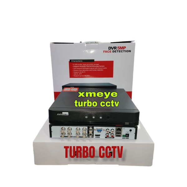 PAKET CCTV COLOR VU 8 CHANNEL 8 KAMERA LENSA 5MP 1080P IC SONY XMORE