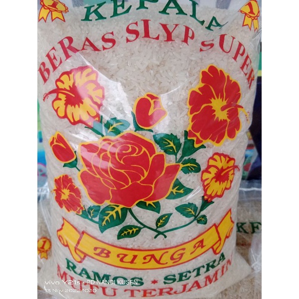 

BERAS SELYP ASLI CAP BUNGA 10KG/5KG