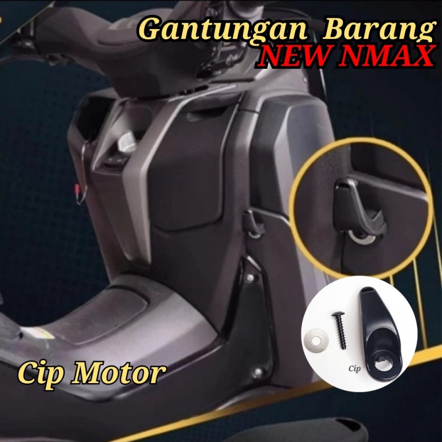 Gantungan Cantelan Barang New Nmax 2020 2021 2022 2023 Model Yamaha Plus Baut Harga Satuan