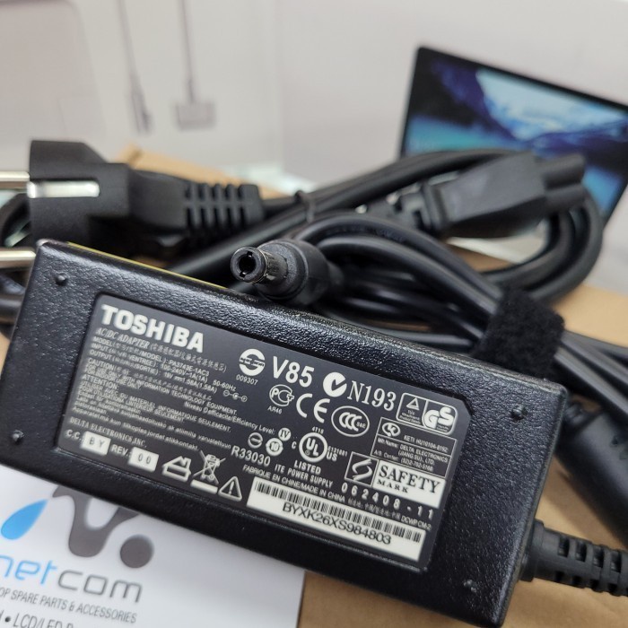 Adaptor Charger Toshiba NB510 NB520 NB505 NB500 NB200 NB305 Series -HRCB