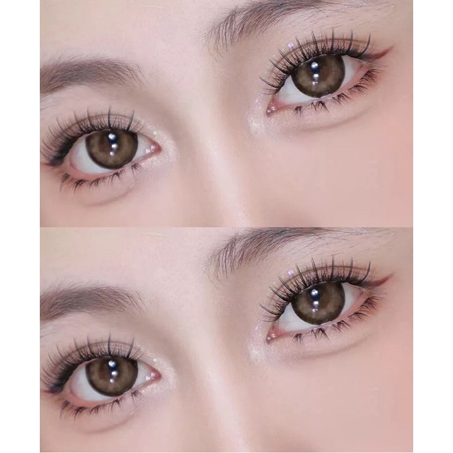 T22 - FAIRY DOUYIN BULUMATA Manga Lazy Style Little Devil False Eyelashes Single Cluster Segmented Natural Simulation Cos Eyelashes Handmade Dramatic Volume
