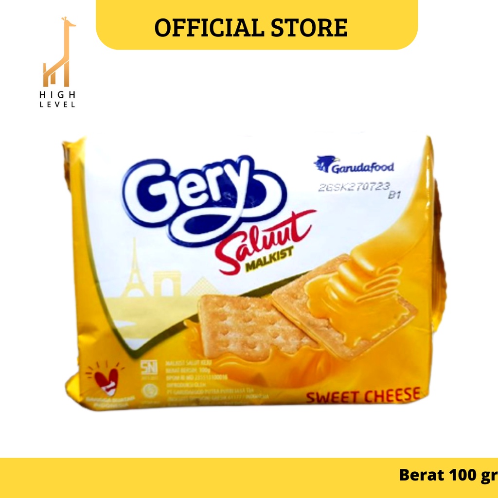 

Gery Saluut Malkist Sweet Cheese 100G