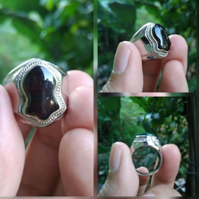 ring terompah cincin terompah batu akik cubung wulung yaman wulung