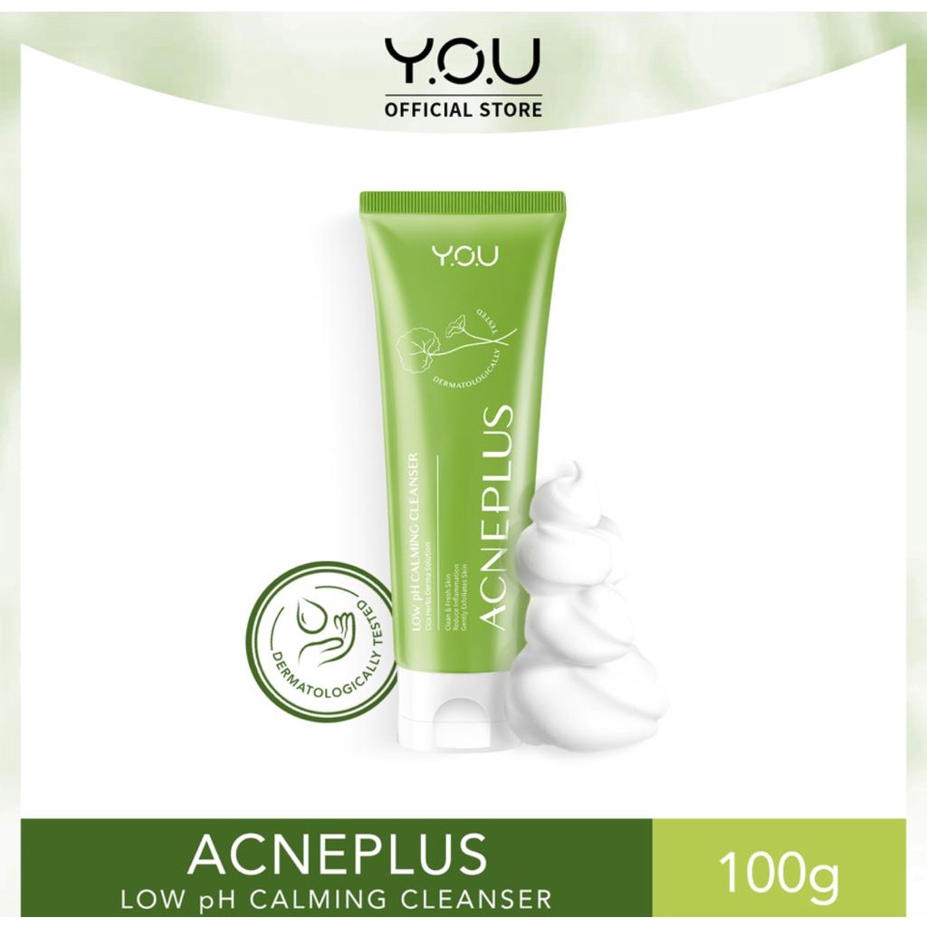 YOU AcnePlus Low pH Calming Cleanser 100 gr/ORIGINAL ready stock