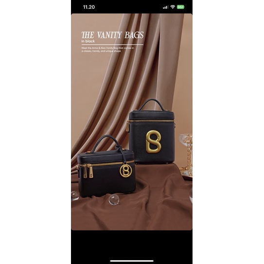 Anna Vanity Bag By Buttonscarves