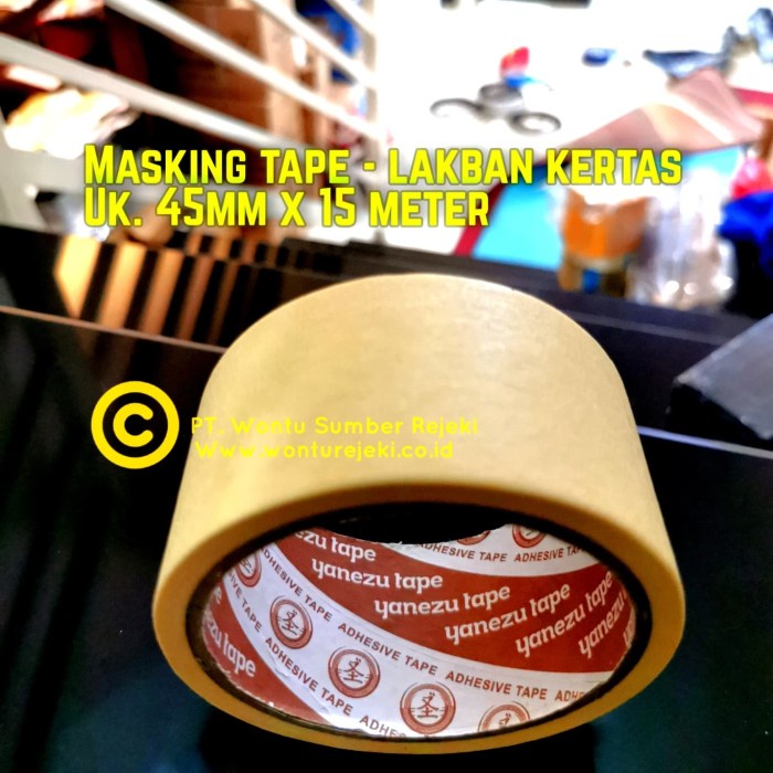 

Produk Terbaik] Masking Tape, 45 mm x 15 Meter