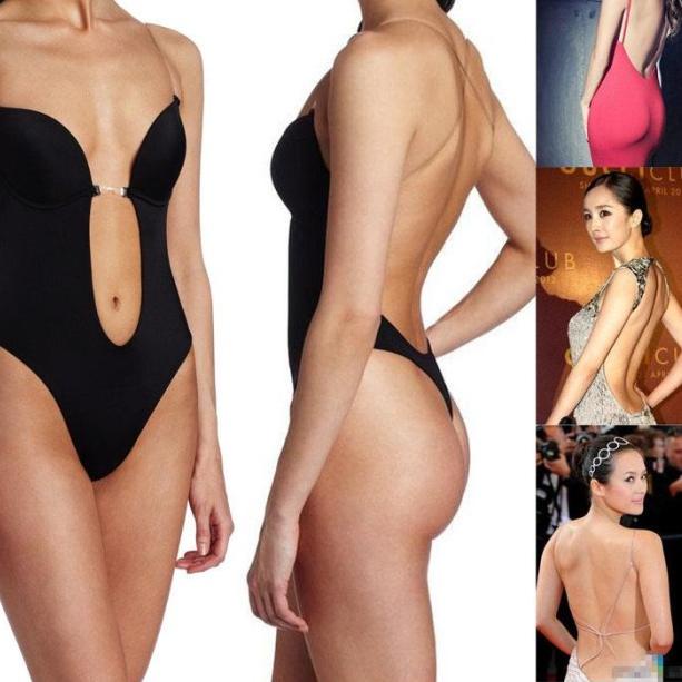 Backless Bra Pants Set / FullBody Bra Set