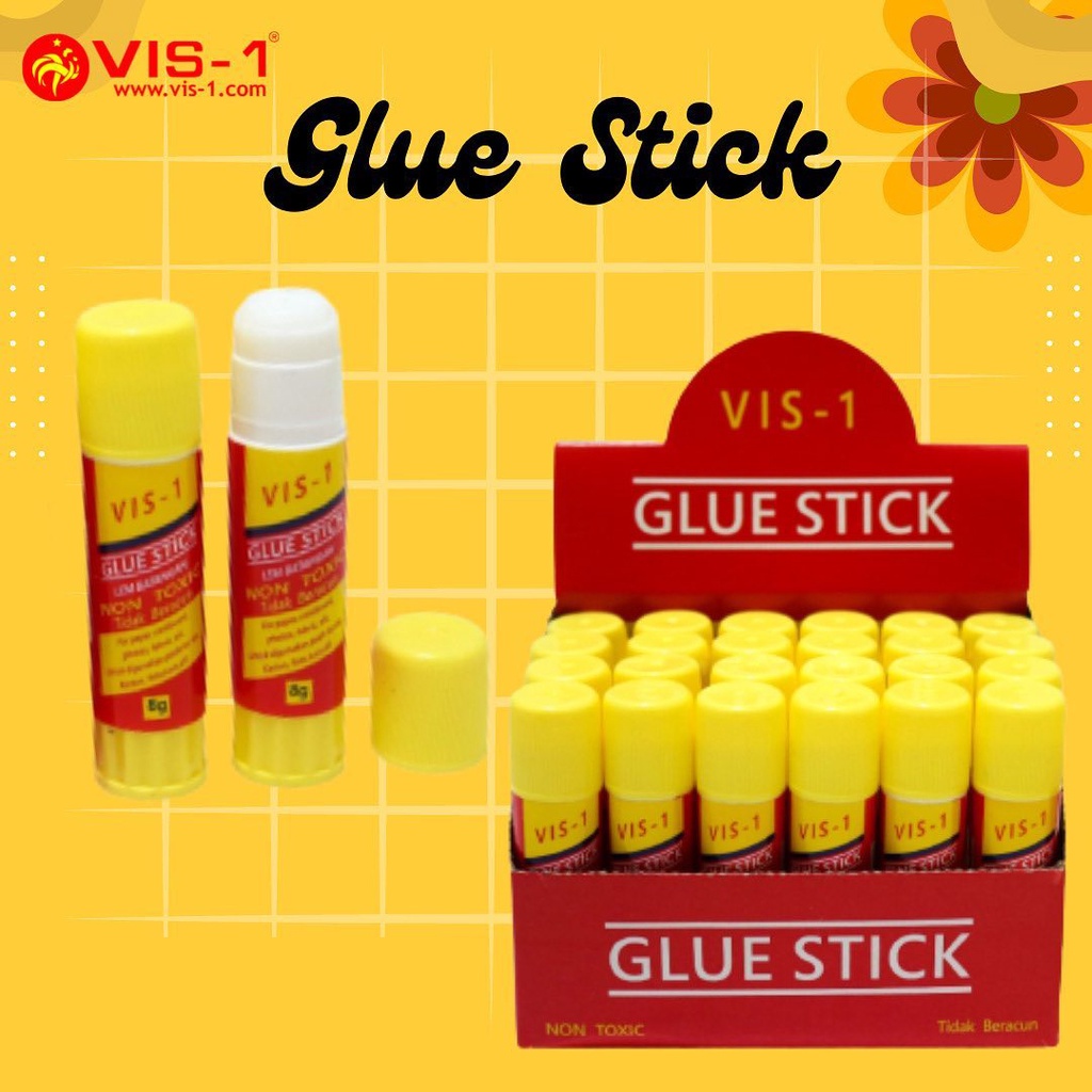

Glue Stik Vis-1 8Gram