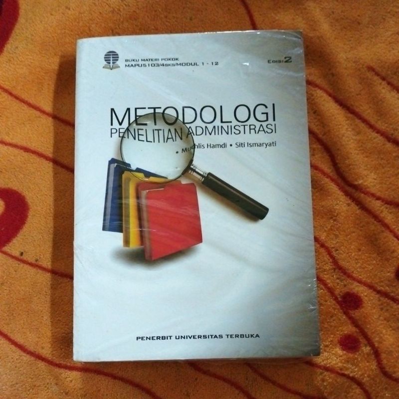 ORIGINAL BUKU METODELOGI PENILITIAN ADMINISTRASI EDISI 2 UNTUK PERGURUAN TINGGI