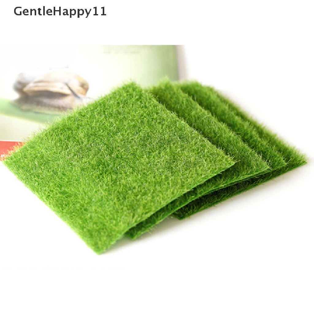 Gentlehappy Mini Emulasi Rumput Taman Ornamen Lichen Craft Pot Peri Dekorasi Rumah Boneka DIY id