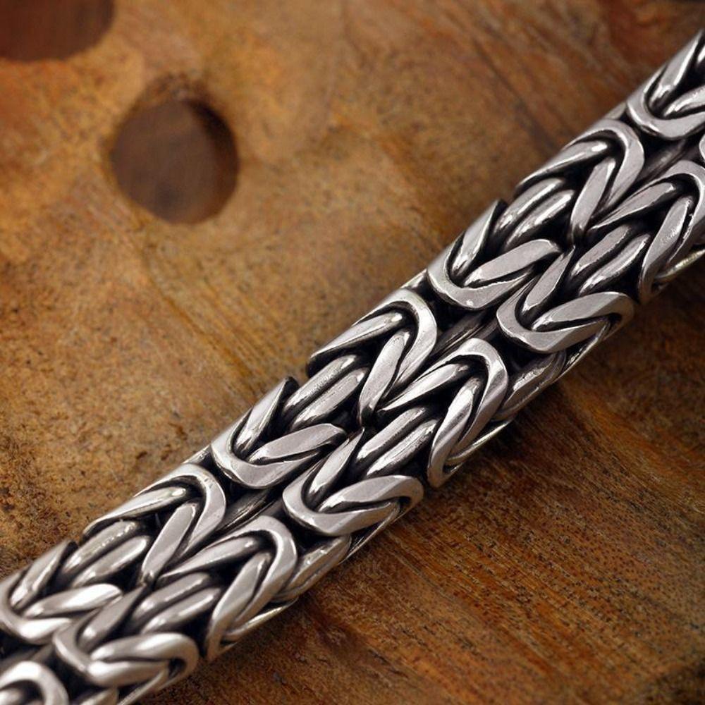 Agustina Man Gelang Hadiah Keren Fashion Unisex Paduan Tampan Sederhana Perhiasan Fashion