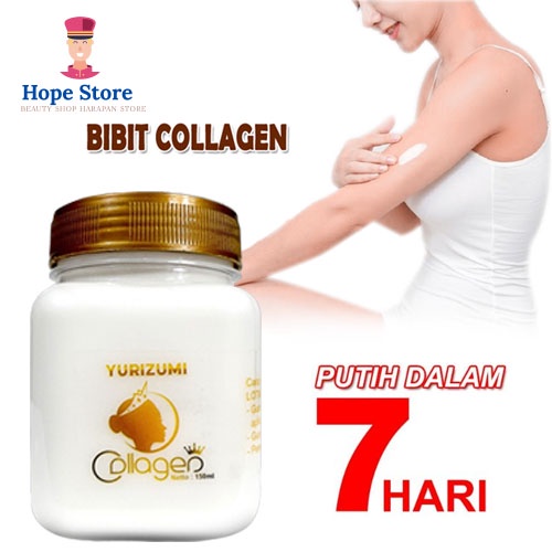 Hope Store - Yurizumi Lation Pemutih Kulit Alami Lightening Body Pemutih Seluruh Badan