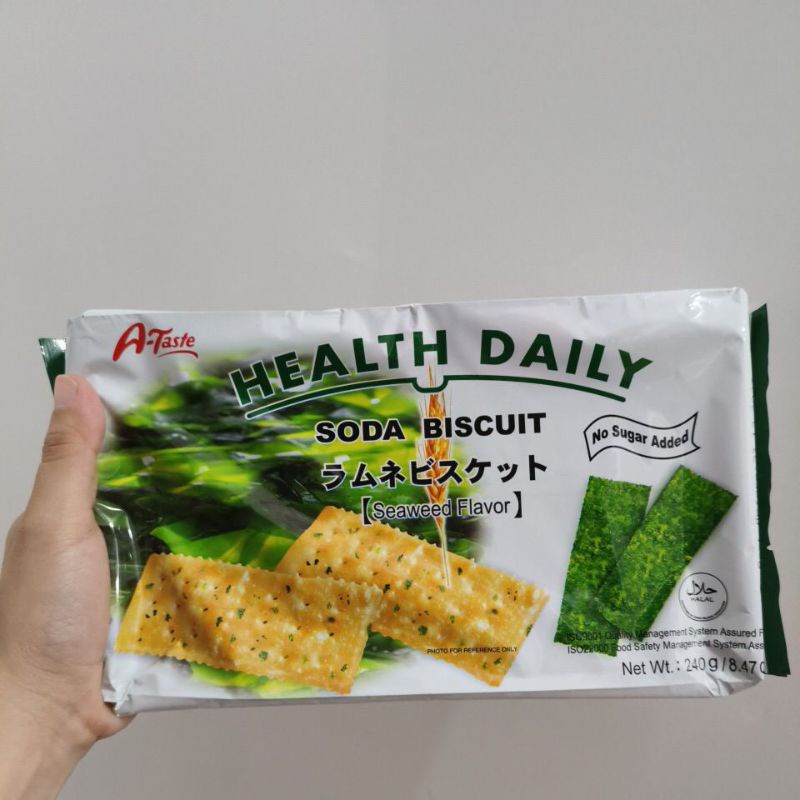 

Healthy Biscuit Seaweed No Sugar 240 gr