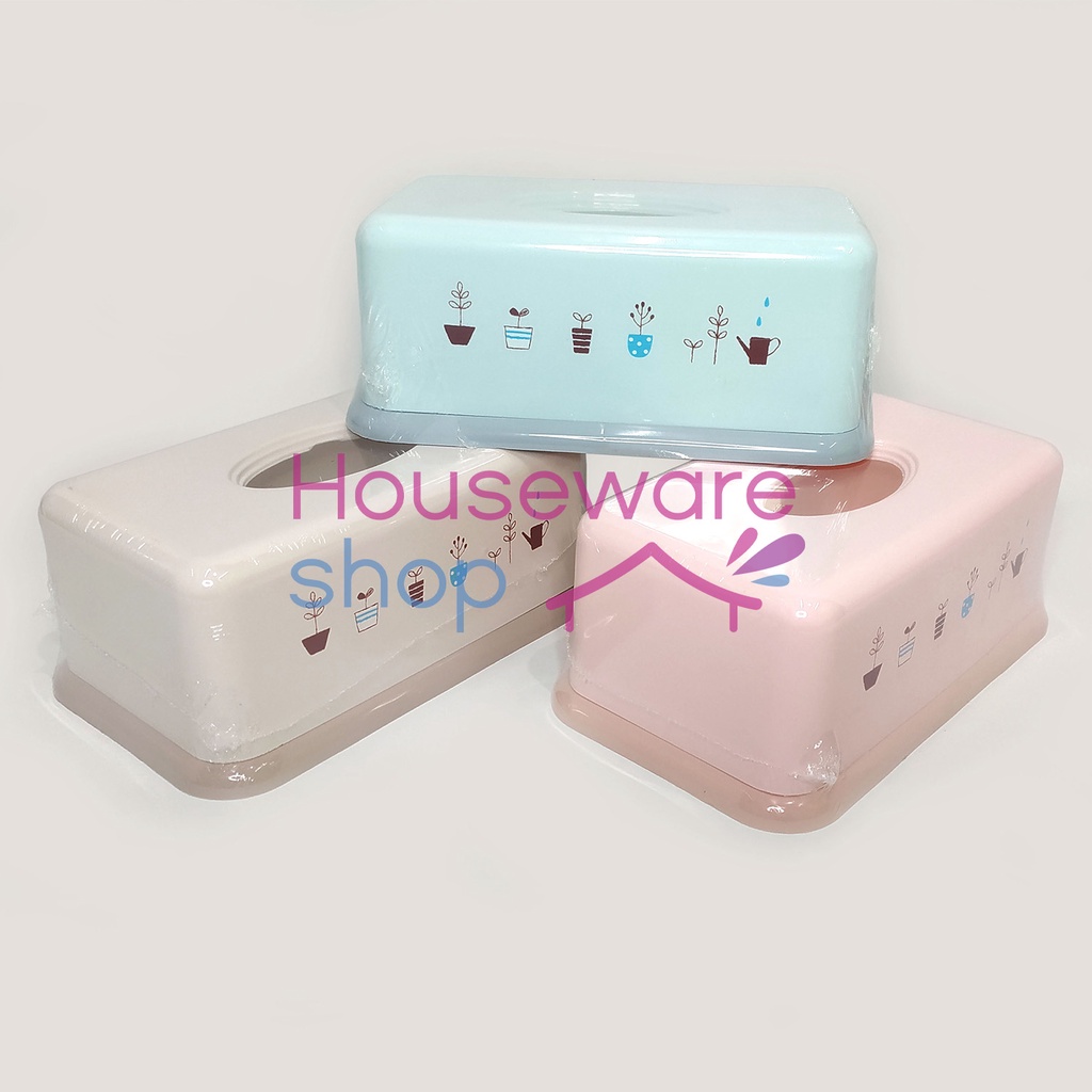 Tempat Tissue / Tissue Box / Tempat Tisu Kotak Panjang Warna