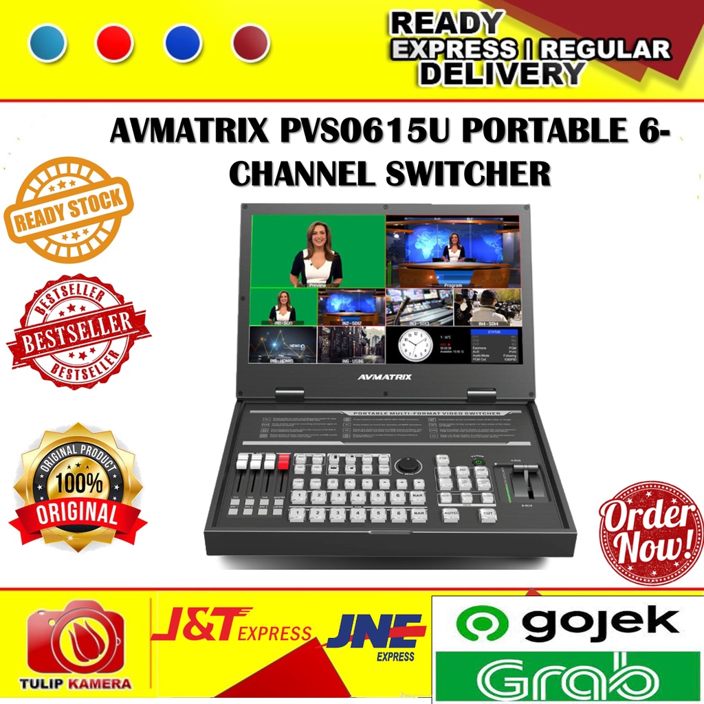 AVMATRIX PVS0615U Portable 6-Channel Switcher
