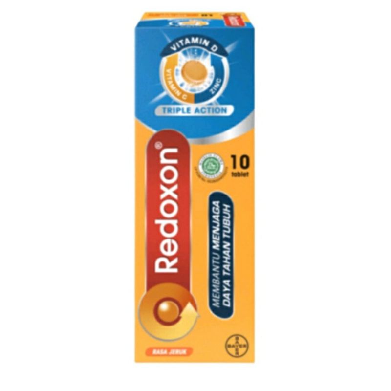 Redoxon Vitamin C, D, dan Zinc