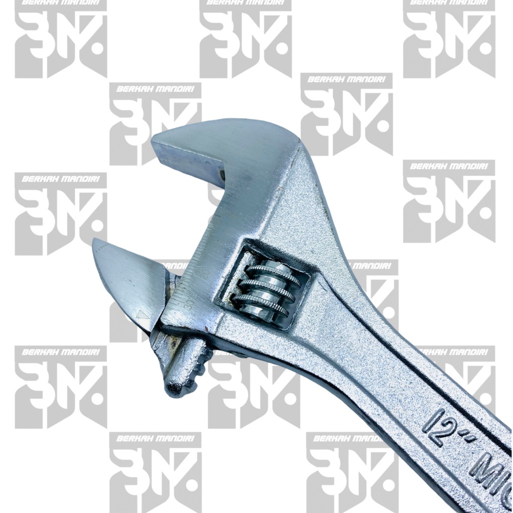 Kunci Inggris / Kunci Bago / Adjustable Wrench 12inch/300mm NEW DELAND SERBAGUNA