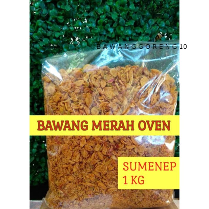 

Bawang Merah Oven Sumenep 1 KG / Bawang Goreng Oven