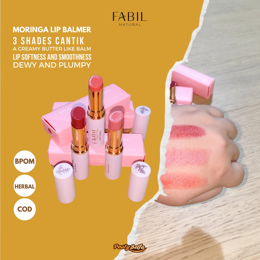 Jual Fabil Lip Balmer Freshy Moringa Lip Balm Moisturizer Vitamin E UV