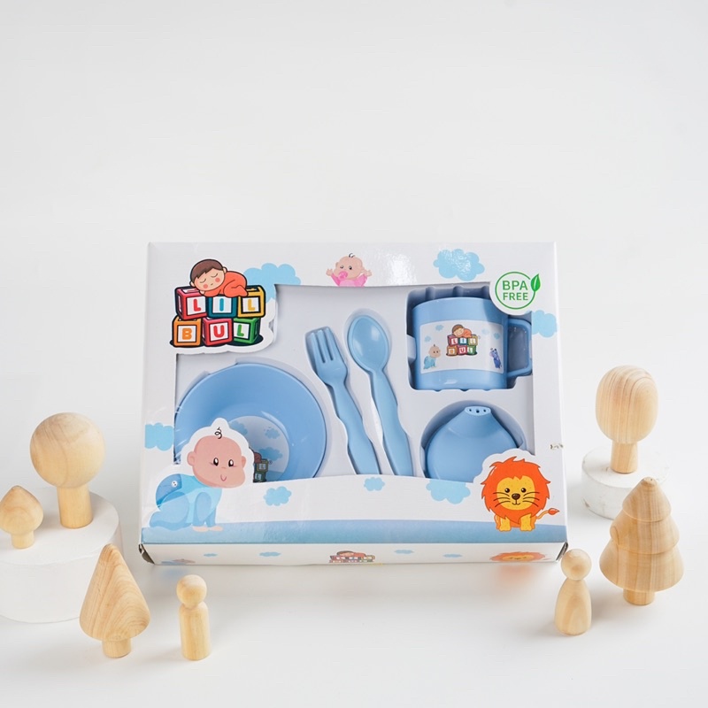 Lilbul / Feeding Set Baby Lilbul / Set Alat Makan Bayi Small Lilbul