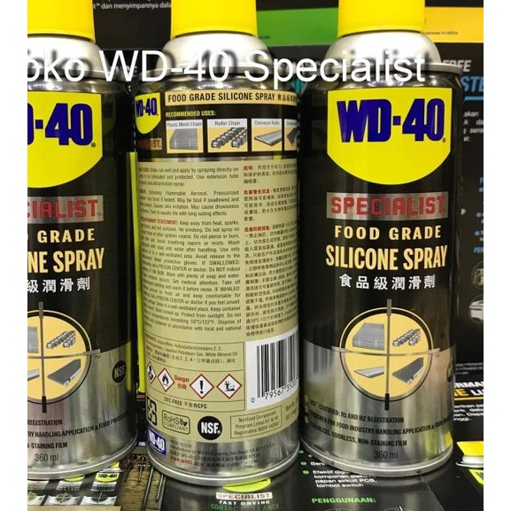 WD40 Food Grade Silicone Spray/WD 40 Food Grade Silicone Spray