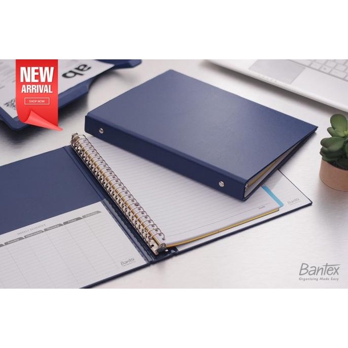 

Bantex Multiring Binder 26 Ring 25mm B5 Blue #1326 01