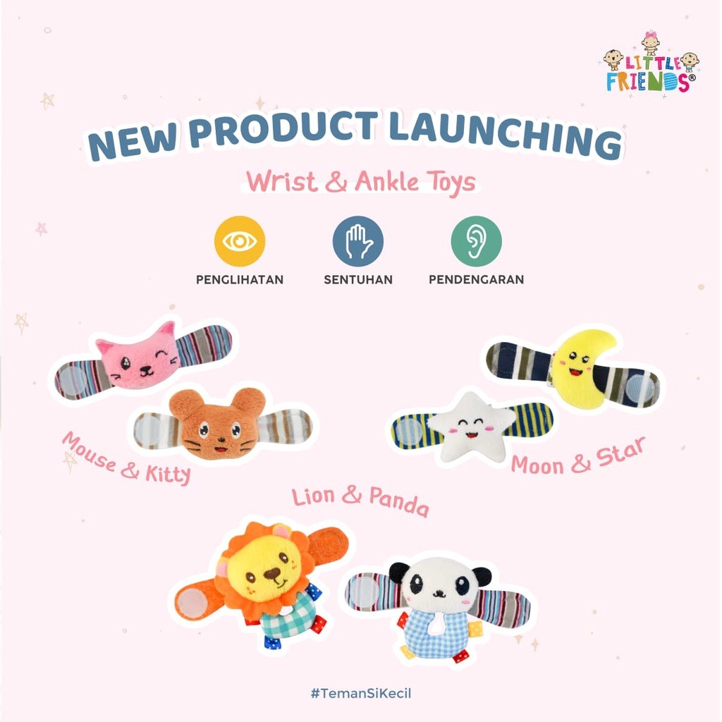 Little Friends Wrist and Ankle Toys - Mainan Anak LFW10 (RANDOM)