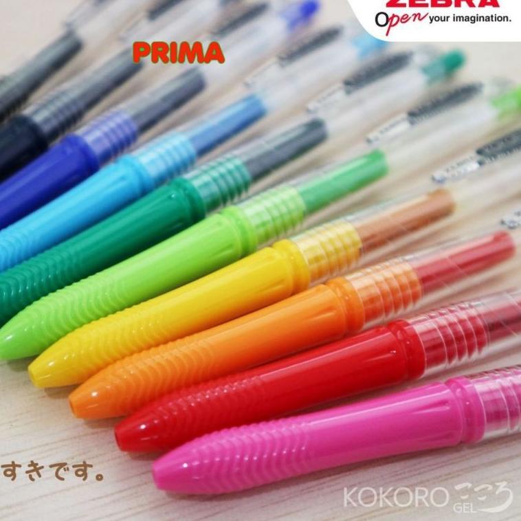 

わ BOLPEN KOKORO ZEBRA (TERSEDIA SEMUA WARNA) UKURAN 0.5 の