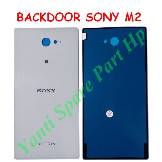 Backdoor Tutup Belakang Sony M2 Original New