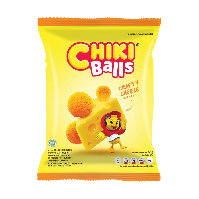 

T0P CHIKI BALL KEJU 200 GR - 3 PCS NICE