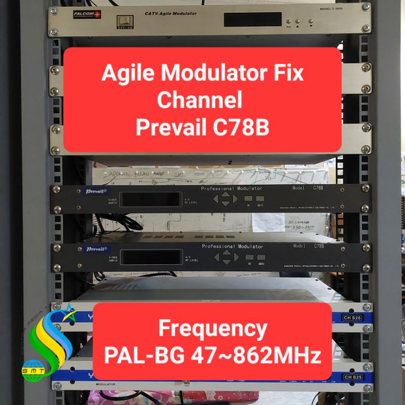 Agile Modulator Profesional Catv PREVAIL C78