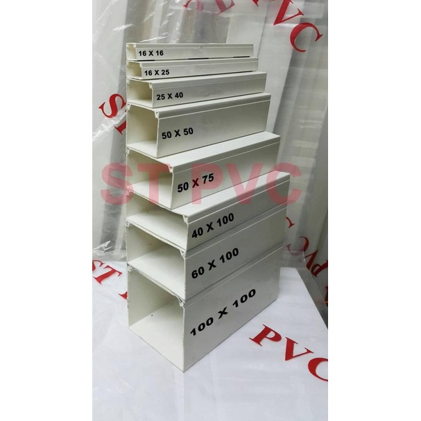 kabel duct / trunking 100x100