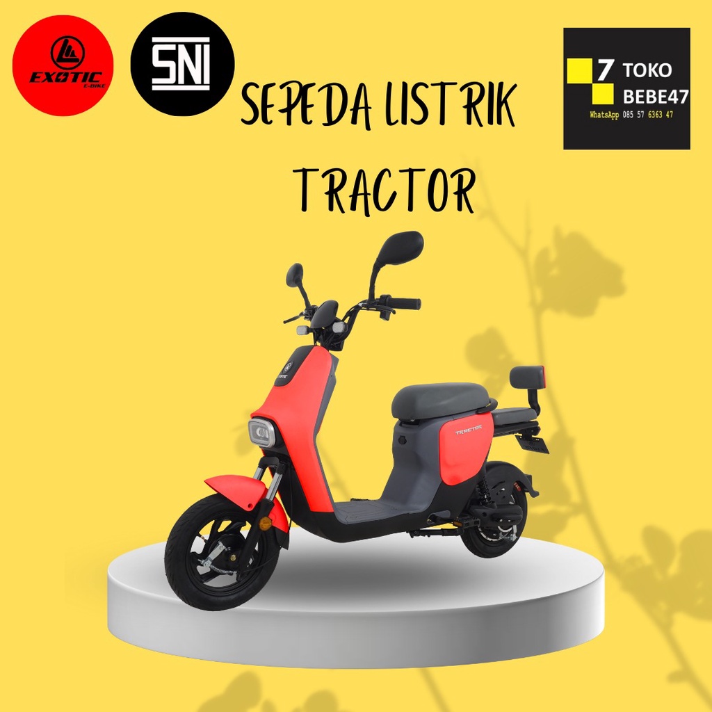 Exotic Tractor Sepeda Listrik By Pacific New Selis By Pacific