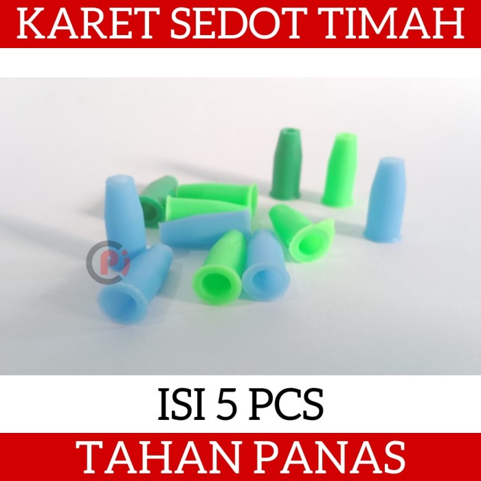 Isi 5 Pcs Karet Alat Pengisap Timah Tahan Panas deSoldering Sedotan