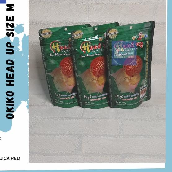 Okiko paketan 3 / pelet louhan / 100gr - 3 MERAH