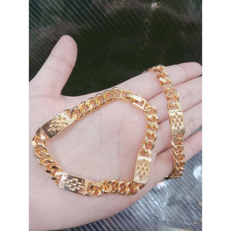 Gelang rantai plat gelang wanita