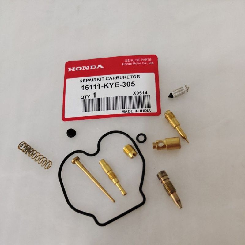 Repair Kit isi Carburator karburator Honda Megapro new monoshock - Mega Pro New 2010 ORIGINAL India