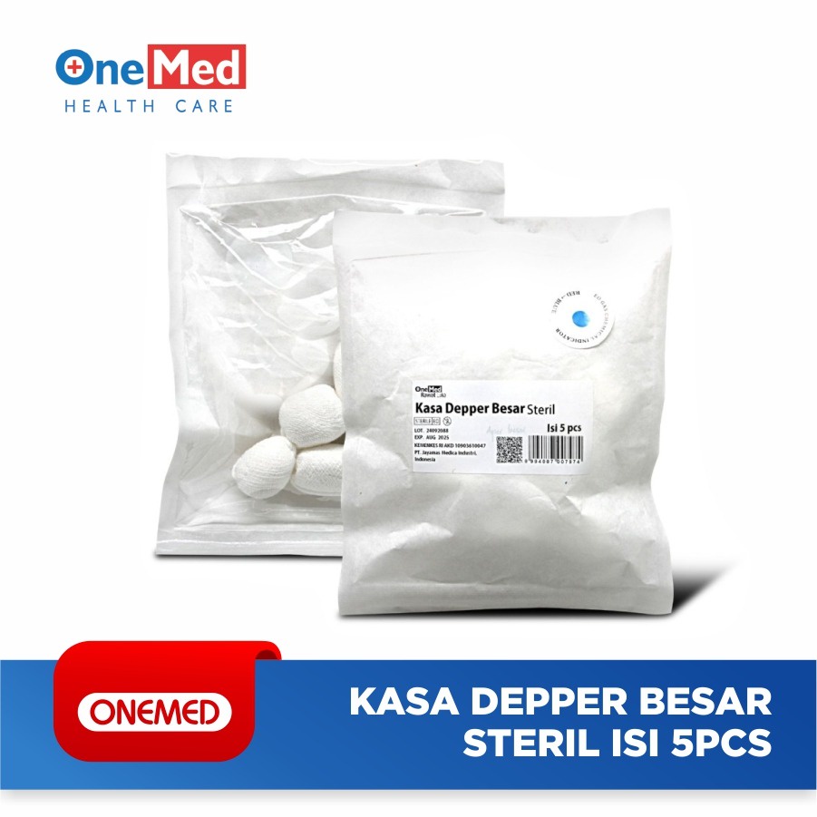 ONEMED Kasa Depper Besar Steril Pak Isi 5Pcs OOF
