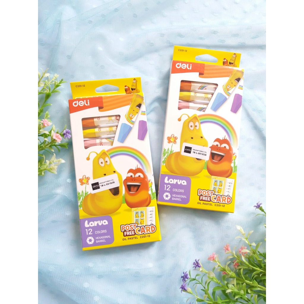 

OIL PASTEL DELI 12W LARVA C201
