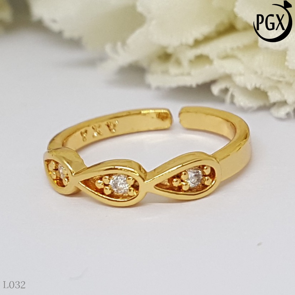 PGX Cincin Anak Xuping Aksesoris Perhiasan Lapis Emas Premium - L032