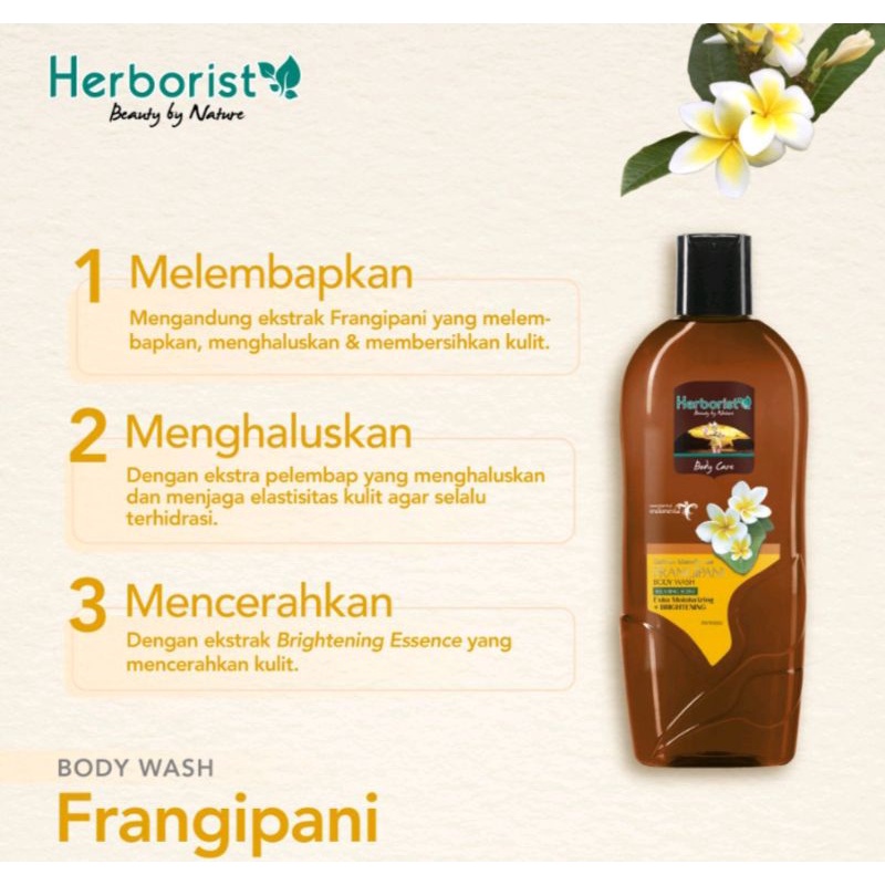 Herborist Body Wash 250ml / Sabun Cair