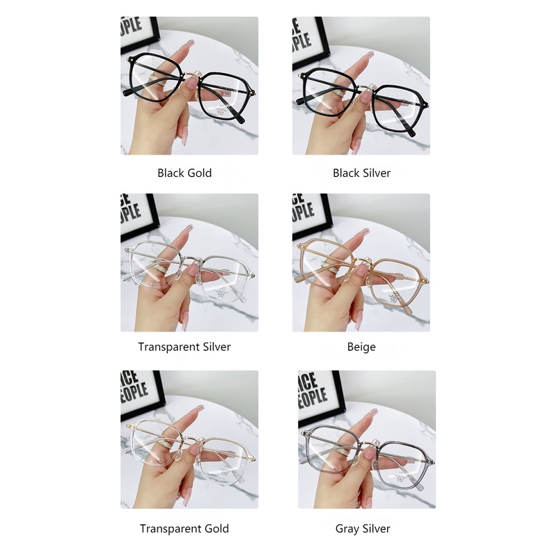 Korean TR90 Anti Radiation Eyeglasses Women Men Comfortable Computer Optical Glasses