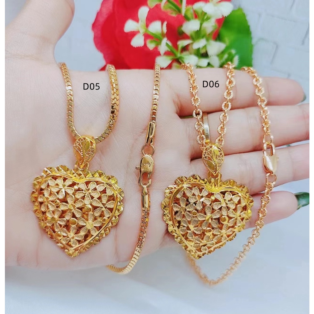 Kalung Xuping Lapis Emas 24K Perhiasan Fashion D05/D06