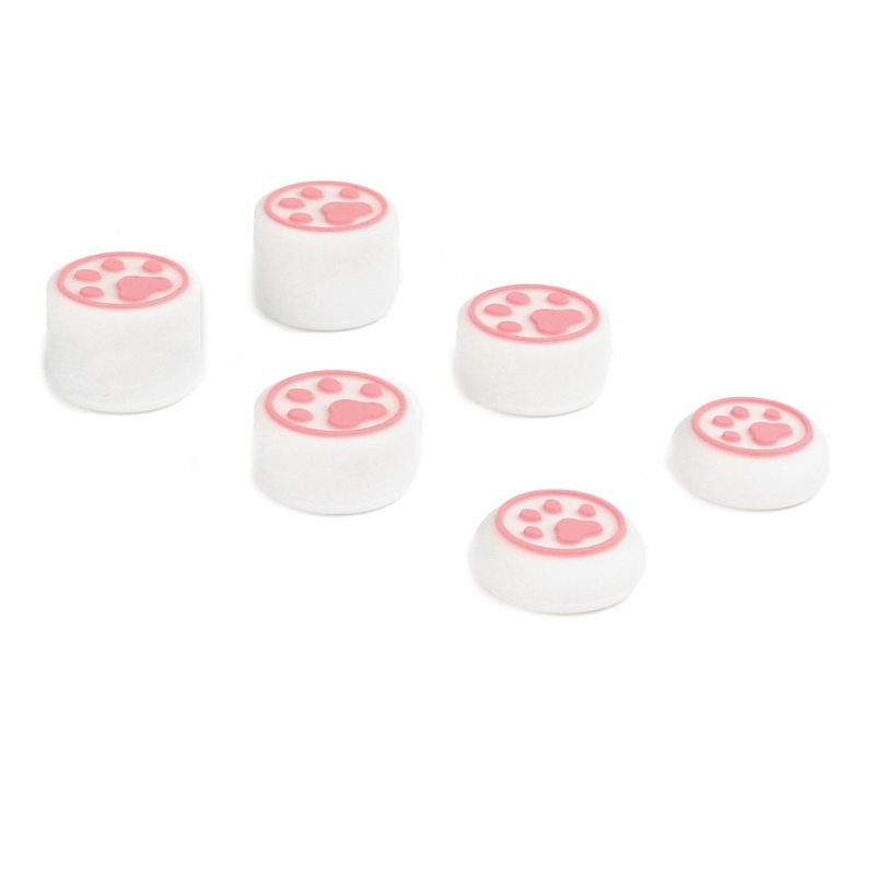 Btsg 6pcs Controller Thumb Grips-Caps Penutup Cakar Kucing Untuk PS5/PS4/NS Pro